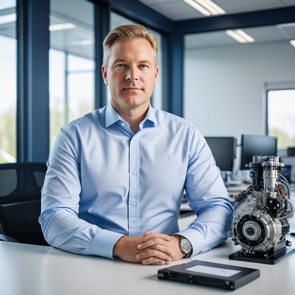 AI Powertrain Engineer at work