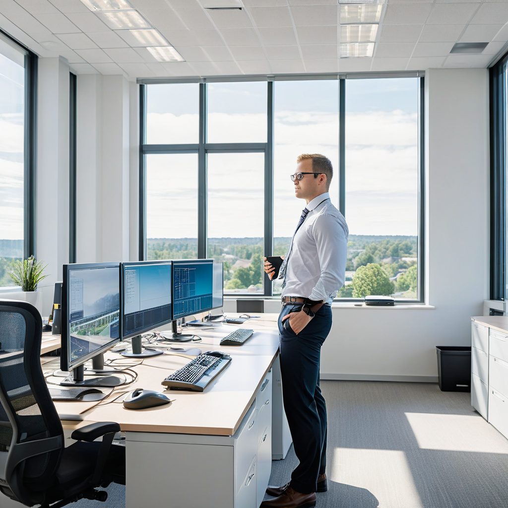 AI Power Systems Engineer at work