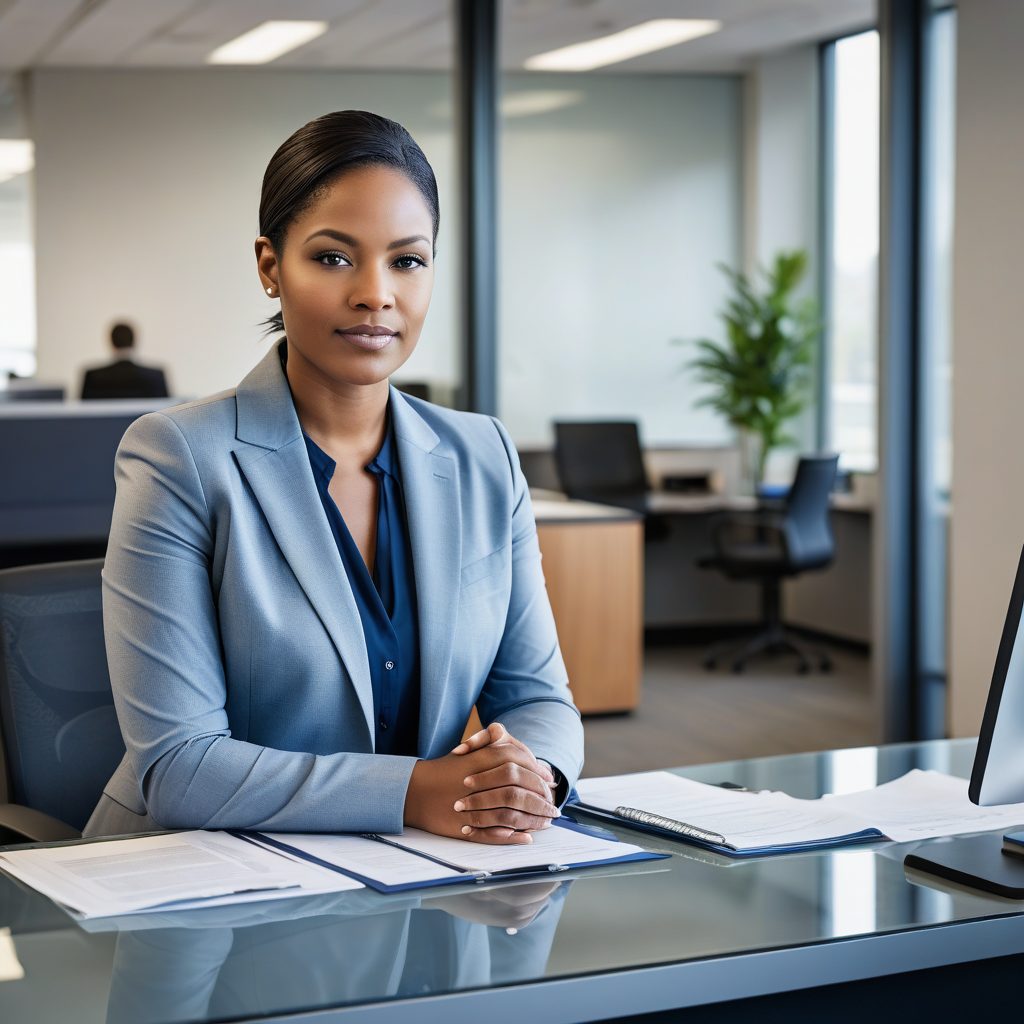 AI Insurance Customer Service Representative at work