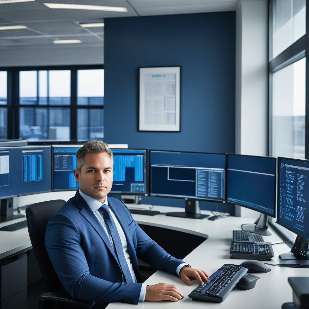 AI IT Manager at work