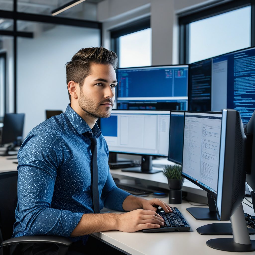 AI Mobile Developer at work
