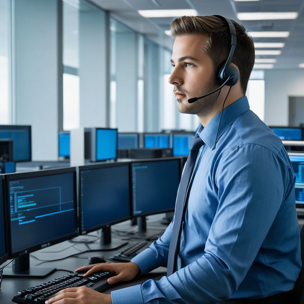 AI VoIP Engineer at work